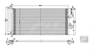 Kondensator, Klimaanlage HART 614 531