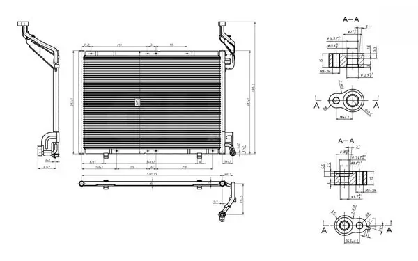 Kondensator, Klimaanlage HART 614 993