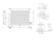 Kondensator, Klimaanlage HART 616 714