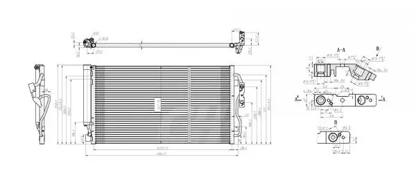 Kondensator, Klimaanlage HART 616 781