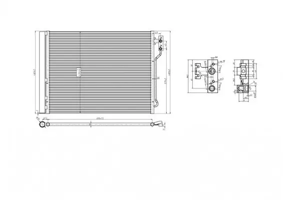 Kondensator, Klimaanlage HART 616 782