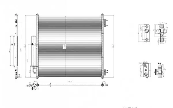 Kondensator, Klimaanlage HART 616 790