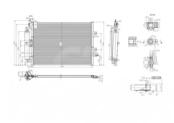 Kondensator, Klimaanlage HART 616 796