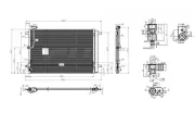 Kondensator, Klimaanlage HART 621 601