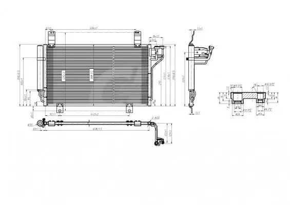 Kondensator, Klimaanlage HART 621 628