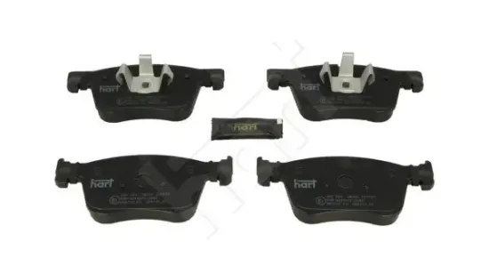 Bremsbelagsatz, Scheibenbremse Vorderachse HART 260 554 Bild Bremsbelagsatz, Scheibenbremse Vorderachse HART 260 554