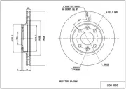 Bremsscheibe HART 258 000