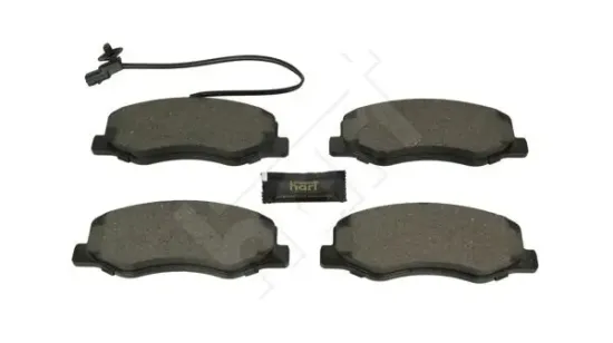 Bremsbelagsatz, Scheibenbremse Hinterachse HART 260 561 Bild Bremsbelagsatz, Scheibenbremse Hinterachse HART 260 561