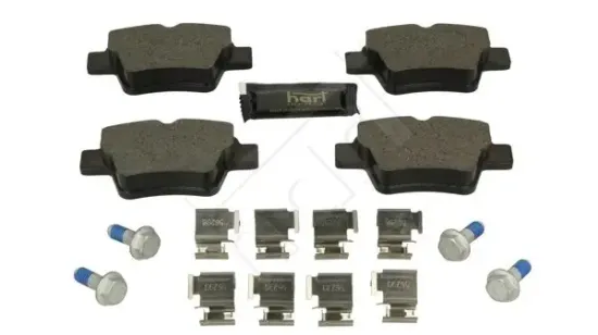 Bremsbelagsatz, Scheibenbremse HART 260 375 Bild Bremsbelagsatz, Scheibenbremse HART 260 375