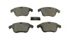 Bremsbelagsatz, Scheibenbremse Vorderachse HART 260 551 Bild Bremsbelagsatz, Scheibenbremse Vorderachse HART 260 551