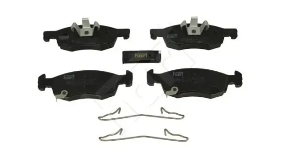 Bremsbelagsatz, Scheibenbremse Vorderachse HART 260 556 Bild Bremsbelagsatz, Scheibenbremse Vorderachse HART 260 556