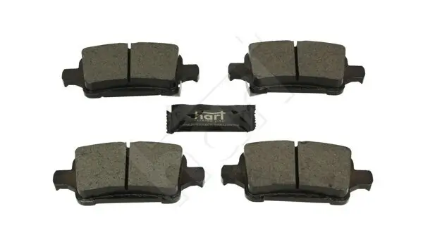 Bremsbelagsatz, Scheibenbremse Hinterachse HART 260 552