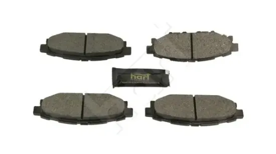 Bremsbelagsatz, Scheibenbremse Hinterachse HART 260 749 Bild Bremsbelagsatz, Scheibenbremse Hinterachse HART 260 749