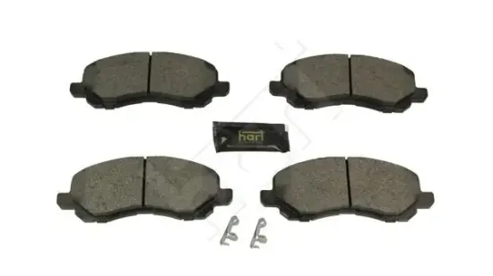 Bremsbelagsatz, Scheibenbremse Vorderachse HART 260 752 Bild Bremsbelagsatz, Scheibenbremse Vorderachse HART 260 752