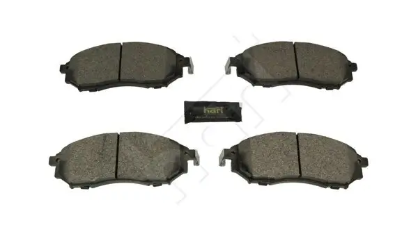 Bremsbelagsatz, Scheibenbremse Vorderachse HART 260 760