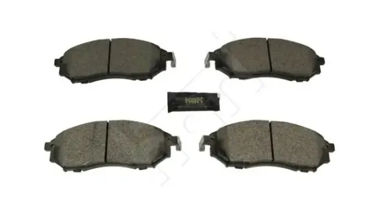 Bremsbelagsatz, Scheibenbremse Vorderachse HART 260 760 Bild Bremsbelagsatz, Scheibenbremse Vorderachse HART 260 760