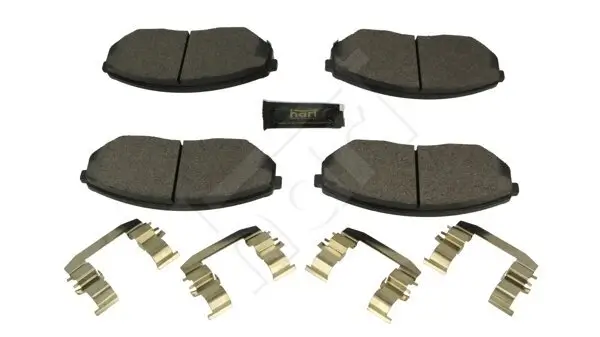 Bremsbelagsatz, Scheibenbremse Vorderachse HART 260 761