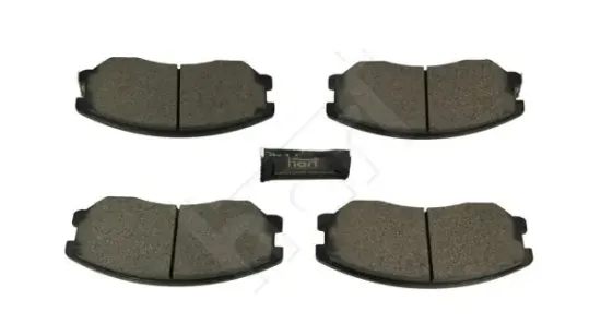 Bremsbelagsatz, Scheibenbremse Vorderachse HART 260 762 Bild Bremsbelagsatz, Scheibenbremse Vorderachse HART 260 762