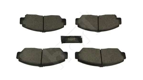 Bremsbelagsatz, Scheibenbremse Vorderachse HART 260 765
