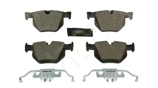 Bremsbelagsatz, Scheibenbremse Hinterachse HART 260 776 Bild Bremsbelagsatz, Scheibenbremse Hinterachse HART 260 776