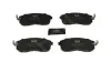 Bremsbelagsatz, Scheibenbremse Vorderachse HART 256 521 Bild Bremsbelagsatz, Scheibenbremse Vorderachse HART 256 521