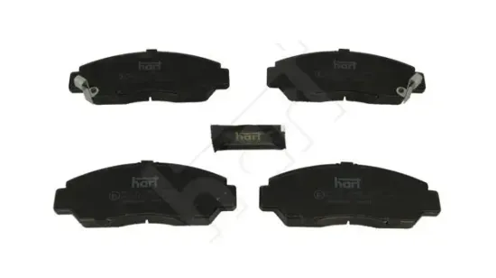 Bremsbelagsatz, Scheibenbremse Vorderachse HART 260 765 Bild Bremsbelagsatz, Scheibenbremse Vorderachse HART 260 765