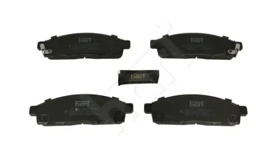 Bremsbelagsatz, Scheibenbremse Vorderachse HART 260 766 Bild Bremsbelagsatz, Scheibenbremse Vorderachse HART 260 766