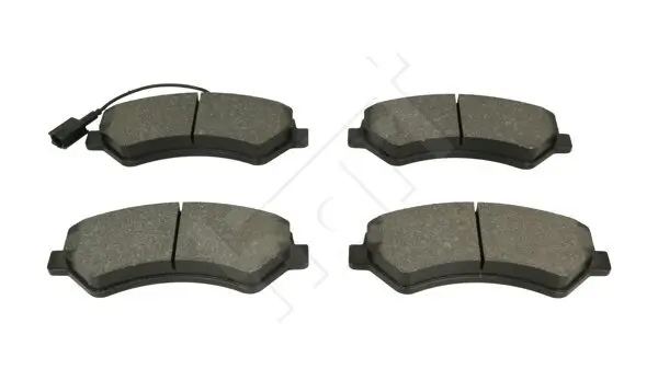 Bremsbelagsatz, Scheibenbremse Vorderachse HART 261 603