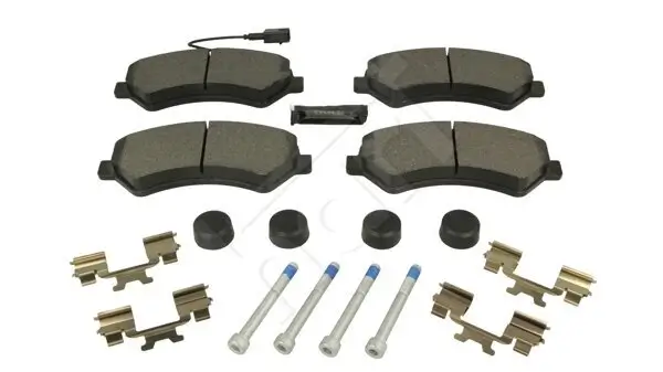 Bremsbelagsatz, Scheibenbremse Vorderachse HART 261 604