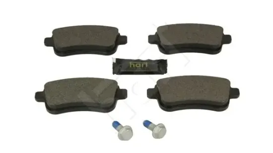 Bremsbelagsatz, Scheibenbremse Hinterachse HART 260 733 Bild Bremsbelagsatz, Scheibenbremse Hinterachse HART 260 733