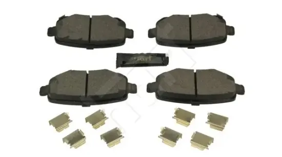 Bremsbelagsatz, Scheibenbremse Hinterachse HART 261 585 Bild Bremsbelagsatz, Scheibenbremse Hinterachse HART 261 585