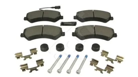 Bremsbelagsatz, Scheibenbremse Vorderachse HART 261 604 Bild Bremsbelagsatz, Scheibenbremse Vorderachse HART 261 604