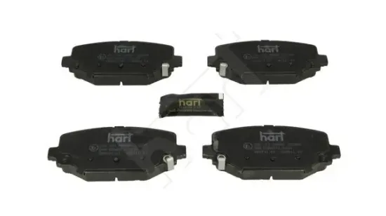 Bremsbelagsatz, Scheibenbremse Hinterachse HART 256 532 Bild Bremsbelagsatz, Scheibenbremse Hinterachse HART 256 532