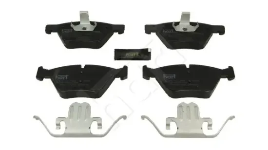 Bremsbelagsatz, Scheibenbremse Vorderachse HART 261 602 Bild Bremsbelagsatz, Scheibenbremse Vorderachse HART 261 602
