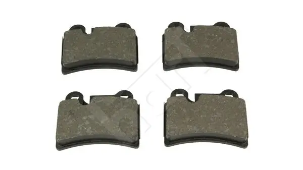 Bremsbelagsatz, Scheibenbremse Hinterachse HART 228 860