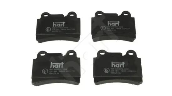 Bremsbelagsatz, Scheibenbremse Hinterachse HART 228 860 Bild Bremsbelagsatz, Scheibenbremse Hinterachse HART 228 860