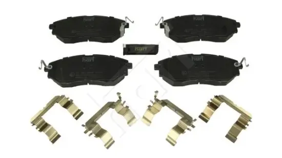 Bremsbelagsatz, Scheibenbremse Vorderachse HART 261 183 Bild Bremsbelagsatz, Scheibenbremse Vorderachse HART 261 183