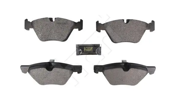 Bremsbelagsatz, Scheibenbremse Vorderachse HART 256 960