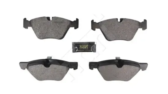 Bremsbelagsatz, Scheibenbremse Vorderachse HART 256 960 Bild Bremsbelagsatz, Scheibenbremse Vorderachse HART 256 960