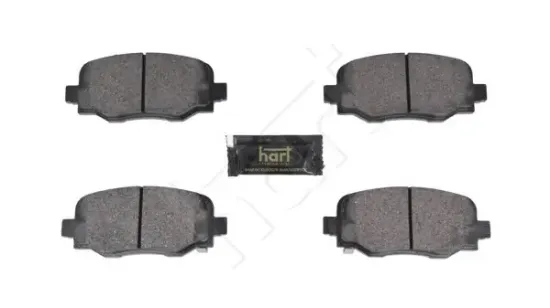 Bremsbelagsatz, Scheibenbremse Hinterachse HART 260 821 Bild Bremsbelagsatz, Scheibenbremse Hinterachse HART 260 821