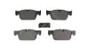 Bremsbelagsatz, Scheibenbremse HART 260 826