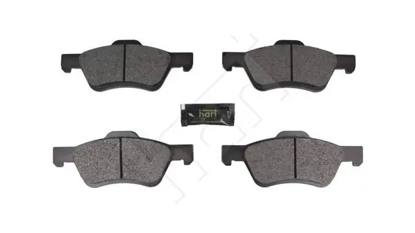 Bremsbelagsatz, Scheibenbremse Vorderachse HART 260 835