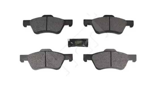 Bremsbelagsatz, Scheibenbremse Vorderachse HART 260 835 Bild Bremsbelagsatz, Scheibenbremse Vorderachse HART 260 835