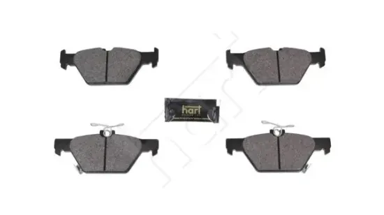 Bremsbelagsatz, Scheibenbremse Hinterachse HART 261 728 Bild Bremsbelagsatz, Scheibenbremse Hinterachse HART 261 728