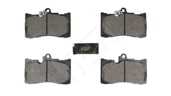 Bremsbelagsatz, Scheibenbremse Vorderachse HART 261 738 Bild Bremsbelagsatz, Scheibenbremse Vorderachse HART 261 738