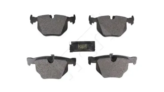 Bremsbelagsatz, Scheibenbremse Hinterachse HART 261 748 Bild Bremsbelagsatz, Scheibenbremse Hinterachse HART 261 748