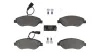 Bremsbelagsatz, Scheibenbremse Vorderachse HART 261 755