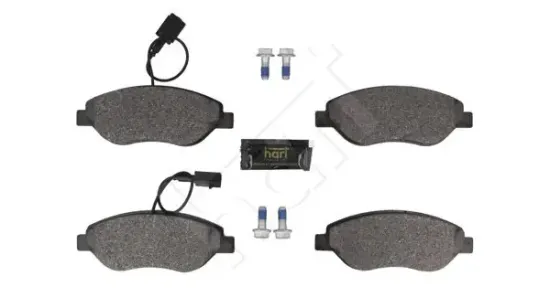 Bremsbelagsatz, Scheibenbremse Vorderachse HART 261 755 Bild Bremsbelagsatz, Scheibenbremse Vorderachse HART 261 755