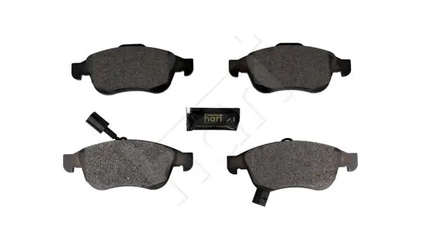 Bremsbelagsatz, Scheibenbremse Vorderachse HART 261 765