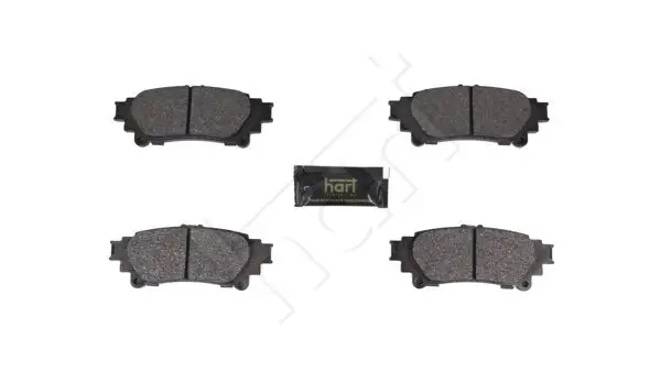 Bremsbelagsatz, Scheibenbremse Hinterachse HART 261 792